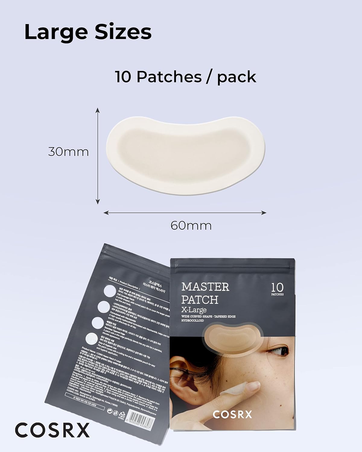 COSRX Master Patch Intensive | Oval-Shaped