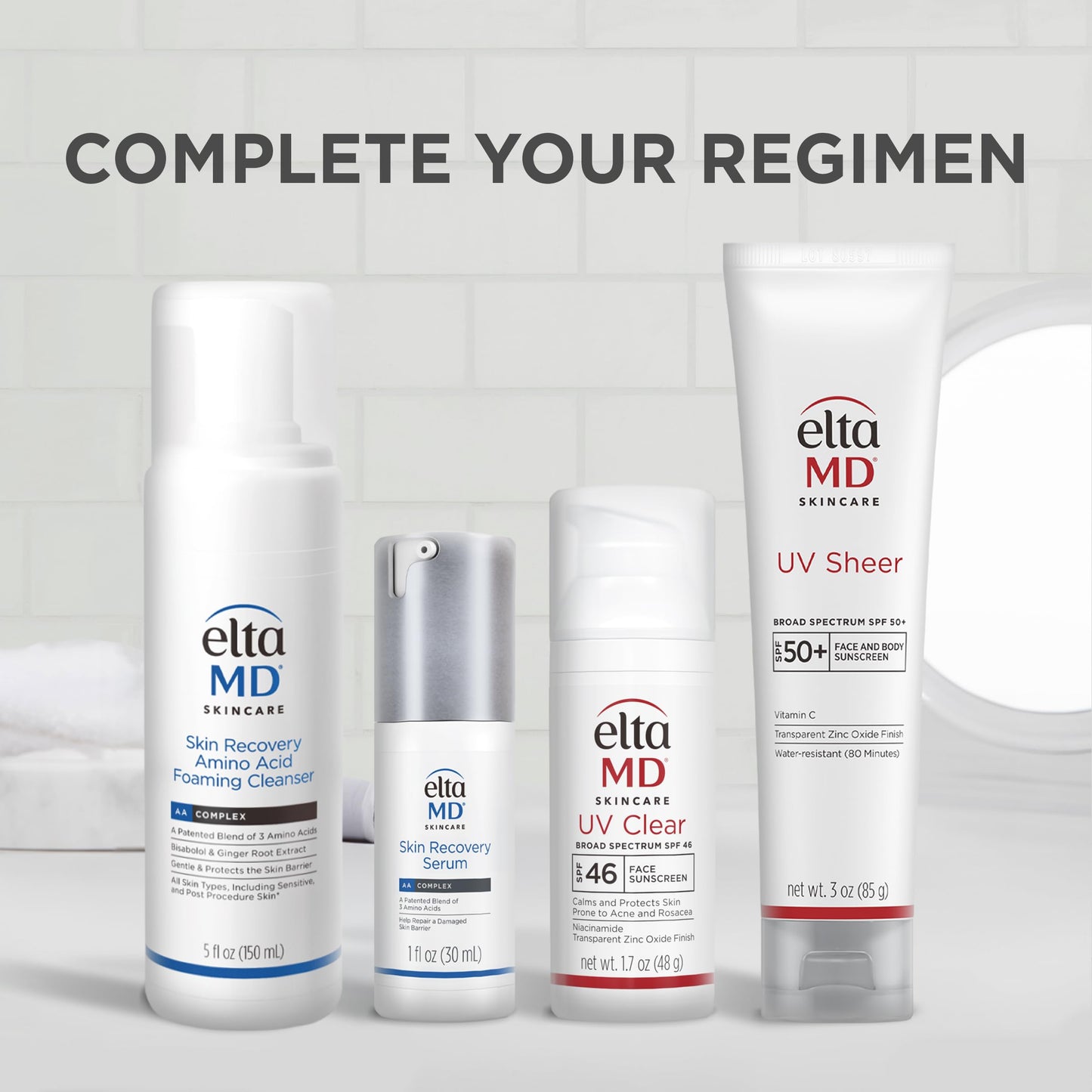 EltaMD UV Clear Face Sunscreen SPF 46, Oil-Free Sunscreen with Zinc Oxide, Dermatologist Recommended