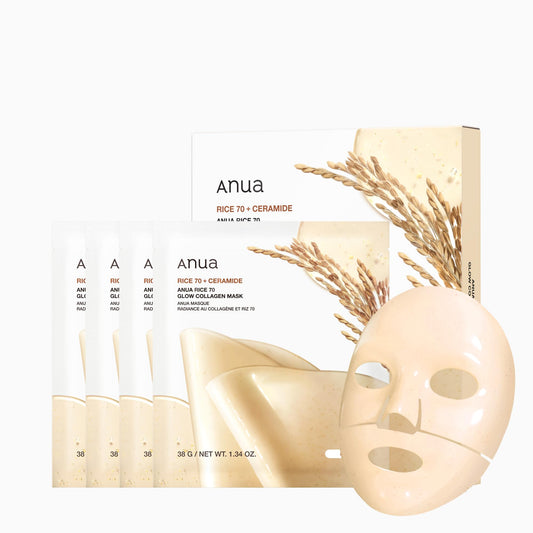 Anua Rice 70 Glow Collagen Overnight Mask