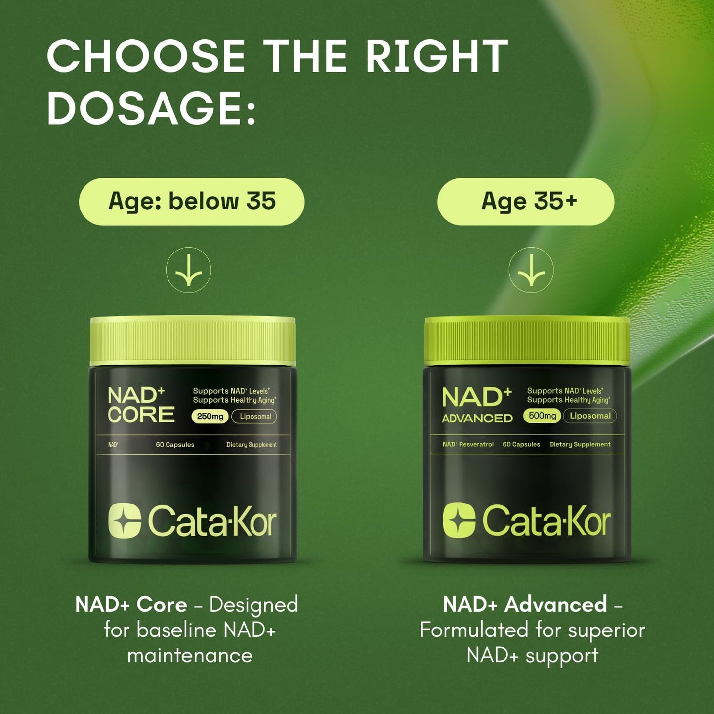 Cata-Kor NAD+ Advanced  - 60 Capsules