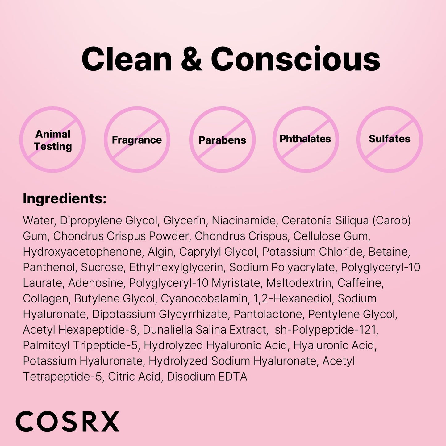 COSRX Under Eye Mask, Peptide Collagen Hydrogel Eye Patch