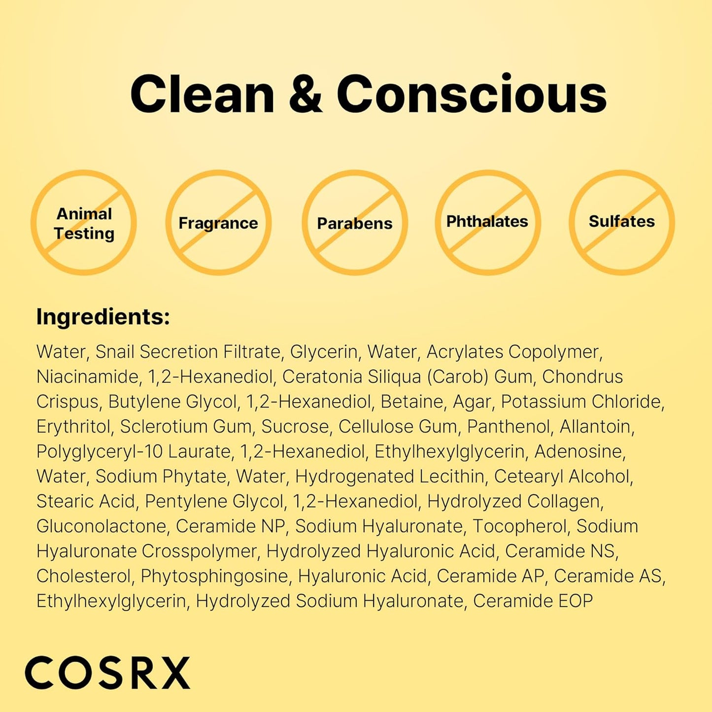 COSRX Advanced Snail Mucin Glass Glow Hydrogel Face Masks