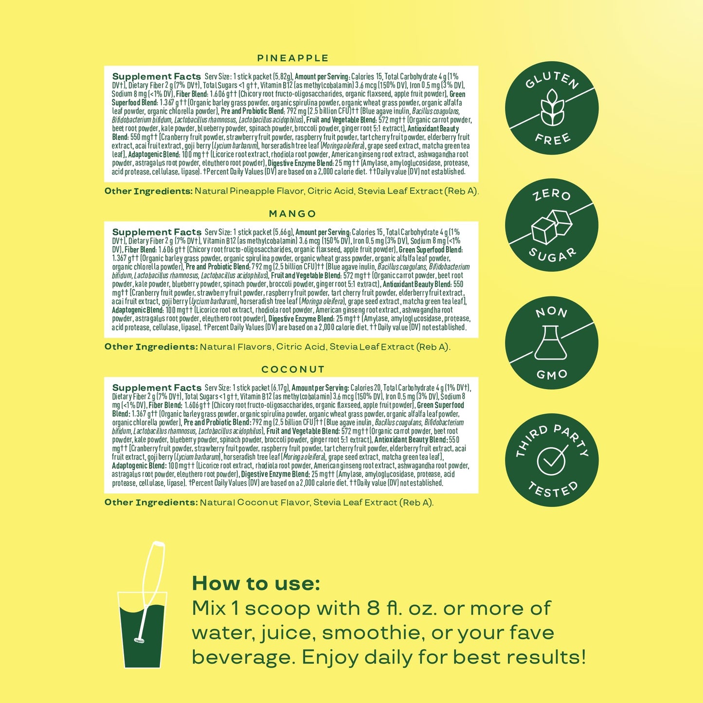 Bloom Nutrition Greens and Superfoods Powder