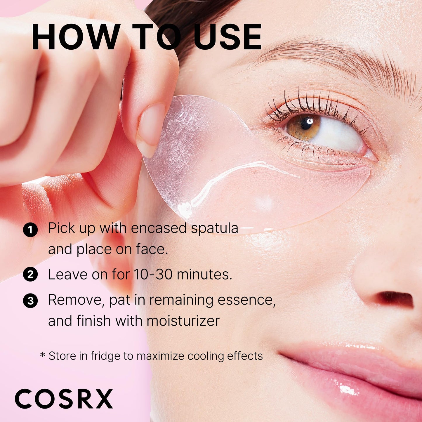 COSRX Under Eye Mask, Peptide Collagen Hydrogel Eye Patch