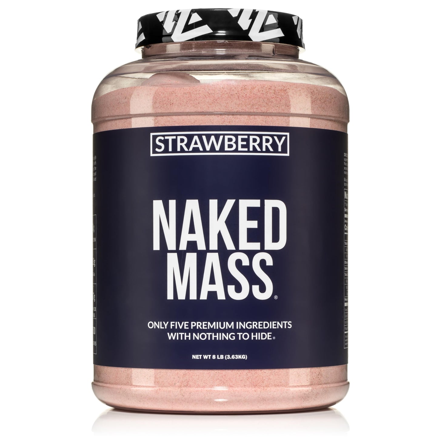 NAKED Chocolate Mass Gainer - All Natural Weight Gainer Protein Powder